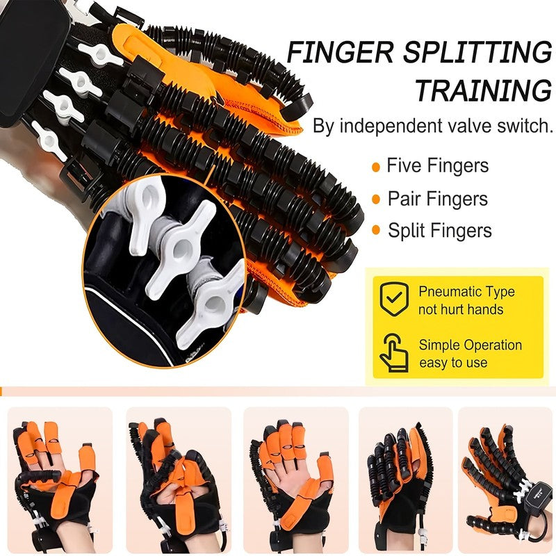 Rehabilitation Robot Gloves,Hand Exerciser for Stroke,Finger Exercisers and Hand4