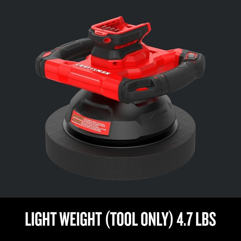CRAFTSMAN V20 Cordless Buffer Polisher, Orbital Polisher for Car Detailing2