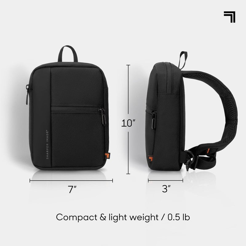 Signature Crossbody Bag, Water Resistant Sling Backpack, Daypack Shoulder / Ches2
