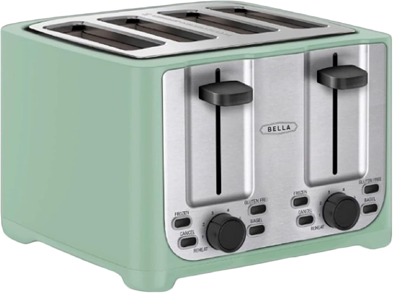 4 Slice Toaster, Wide Slots, Reheat/Defrost, Crumb Tray, Auto Shut-Off, Sage10