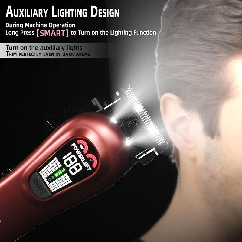 Professional Hair Clippers for Men | Corded & Cordless Barber Trimmer Kit2