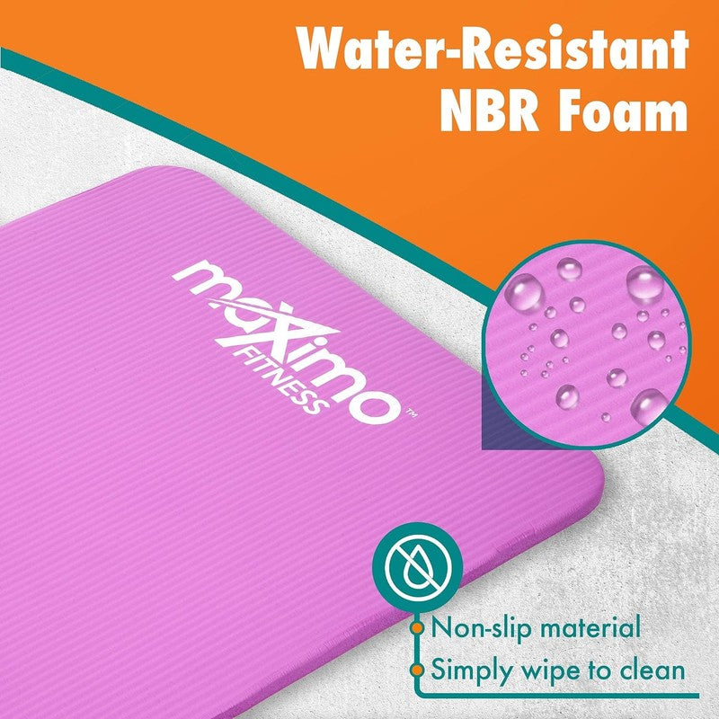 Yoga Mat Non Slip Multipurpose Exercise Mat w/ Carry Strap for Yoga Pilates Gym3