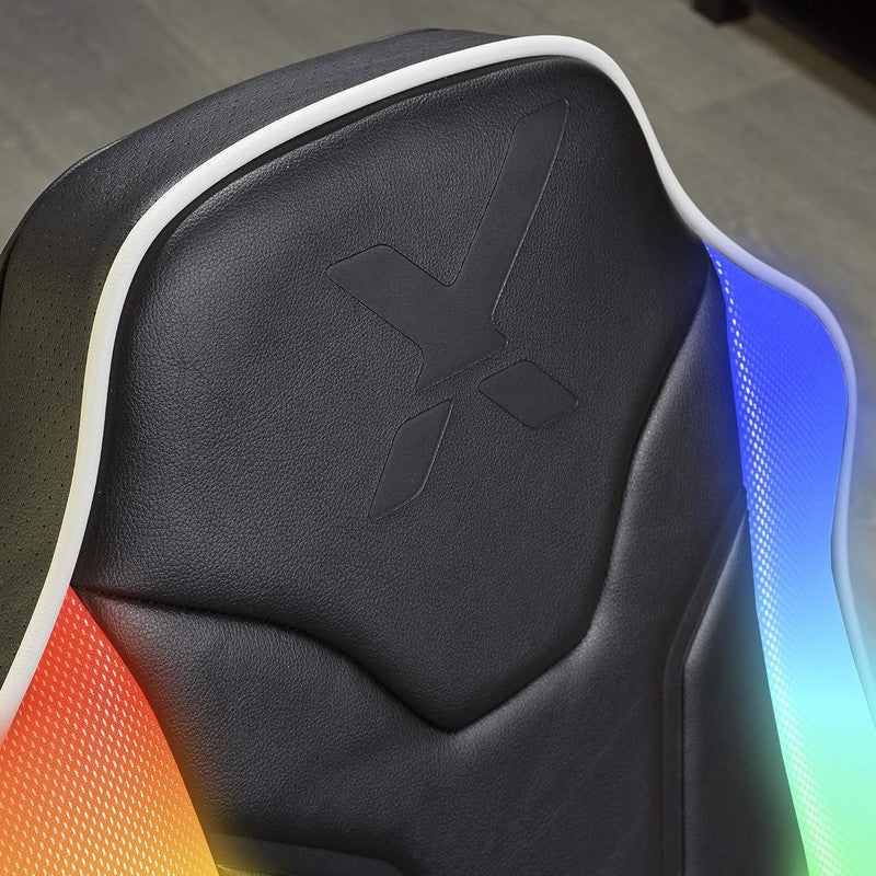Gaming Rocker Chair w/ Speakers, Foldable Floor Seat for Kids & Teens9