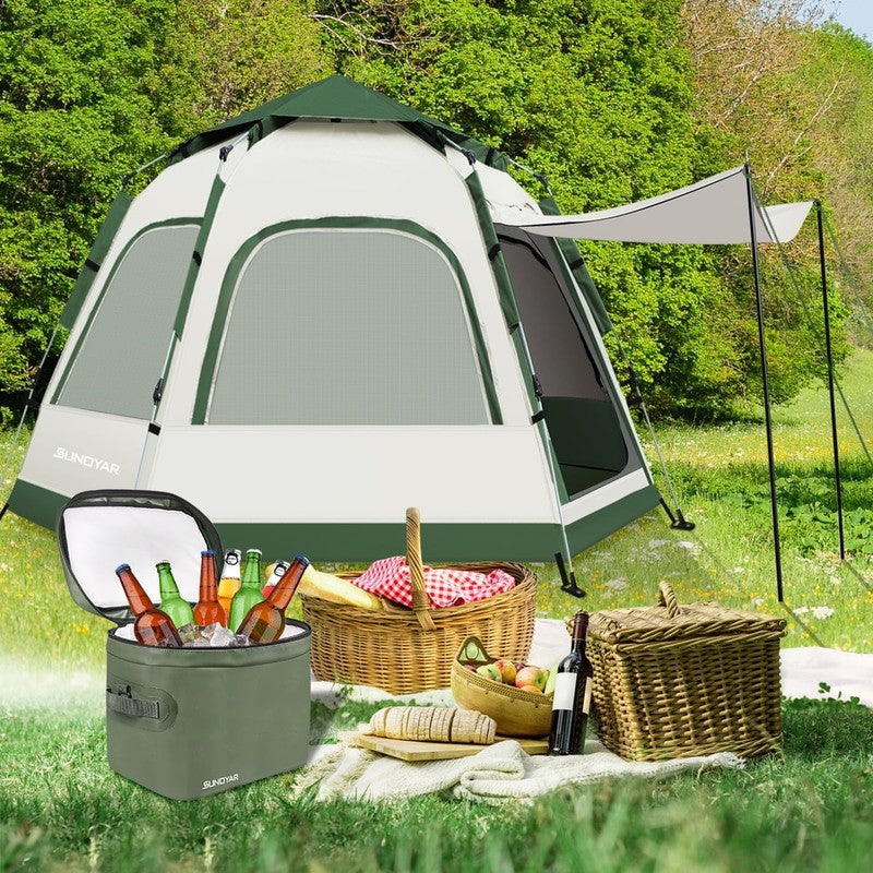 4-6 Person Tent for Camping, Camping Tent with Carry Bag, Instant Tent for Outdo7