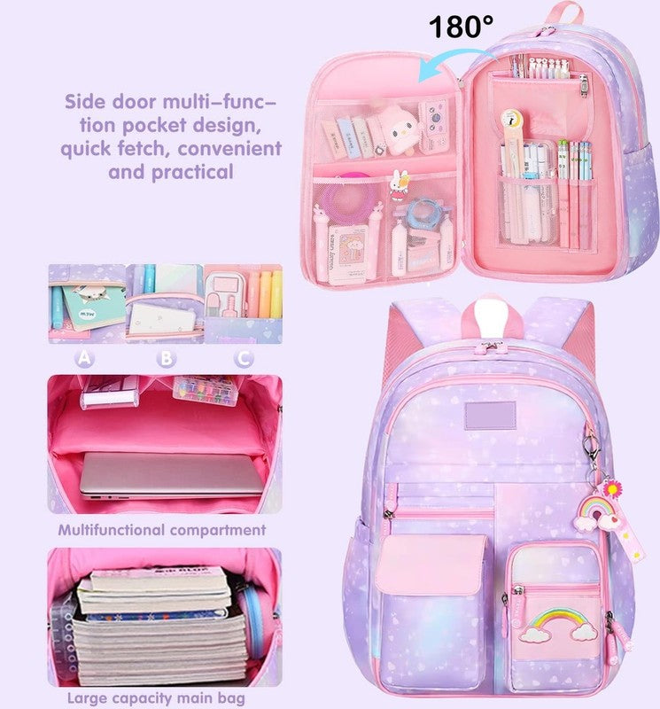 School Bag Backpacks for Girls,Shoulder Children School Bookbags for Kids,Primar5