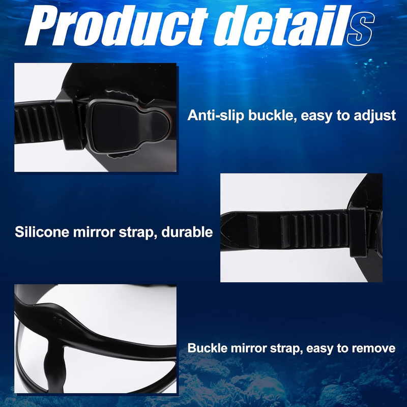 6 Pack Swim Goggles with Nose Cover Anti-Fog Leakproof Diving Mask for Adults Yo2
