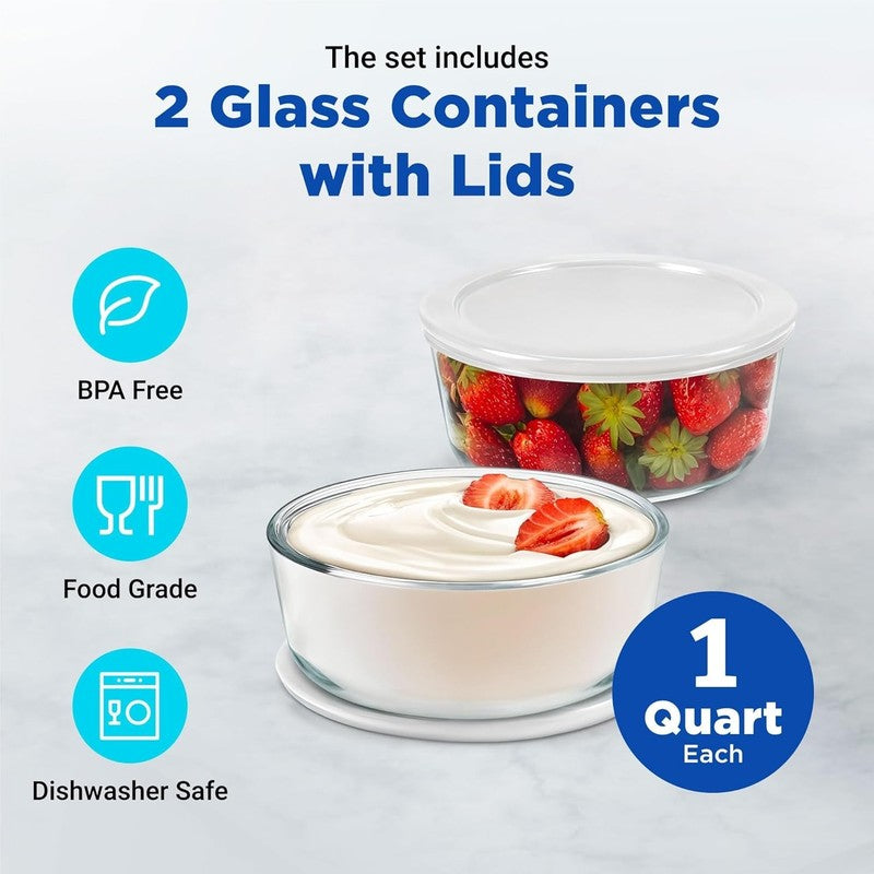 Probiotic Yogurt Maker w/ Temp & Time Control, 2 Qt, Greek Style, Warranty5