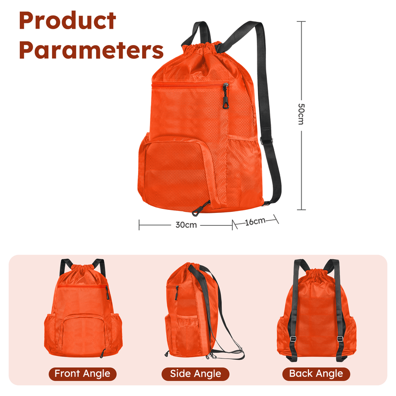 10 Piece Luggage Set Hardside Spinner Suitcase 28 24 20 Inch Backpack Orange8