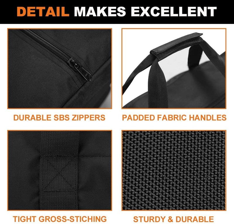 Adult 42" Sports Duffle Bag, Durable & Water Resistant, Extra Large Travel Duffe3