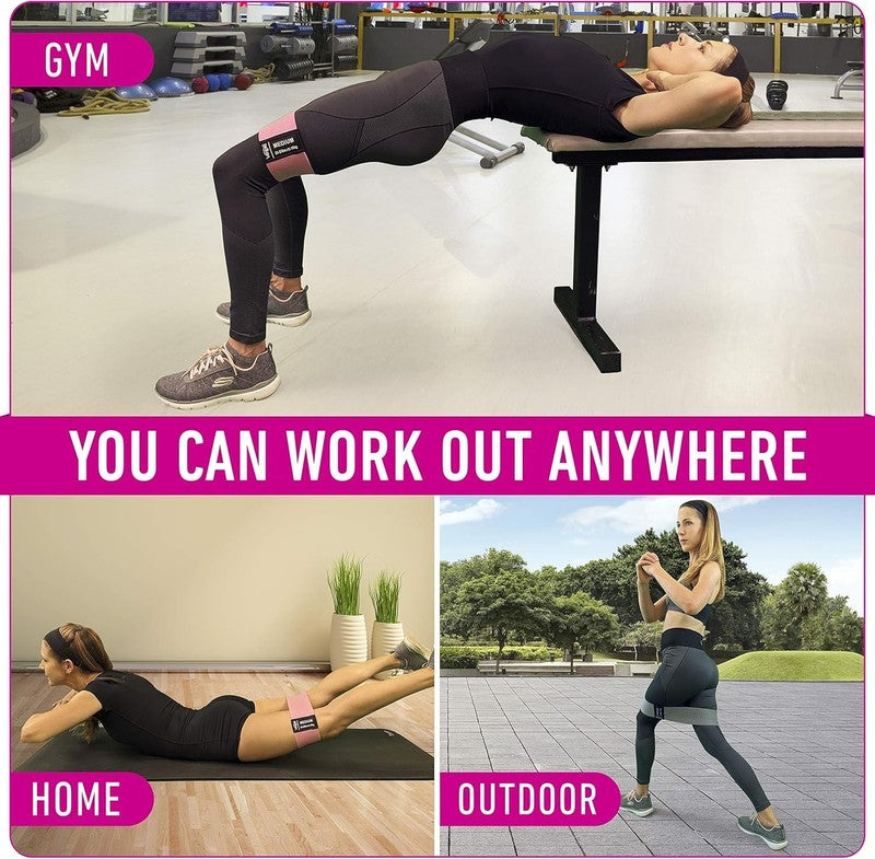 Resistance Bands for Working Out with Workout Bands Guide. 4 Booty Bands for Wom7