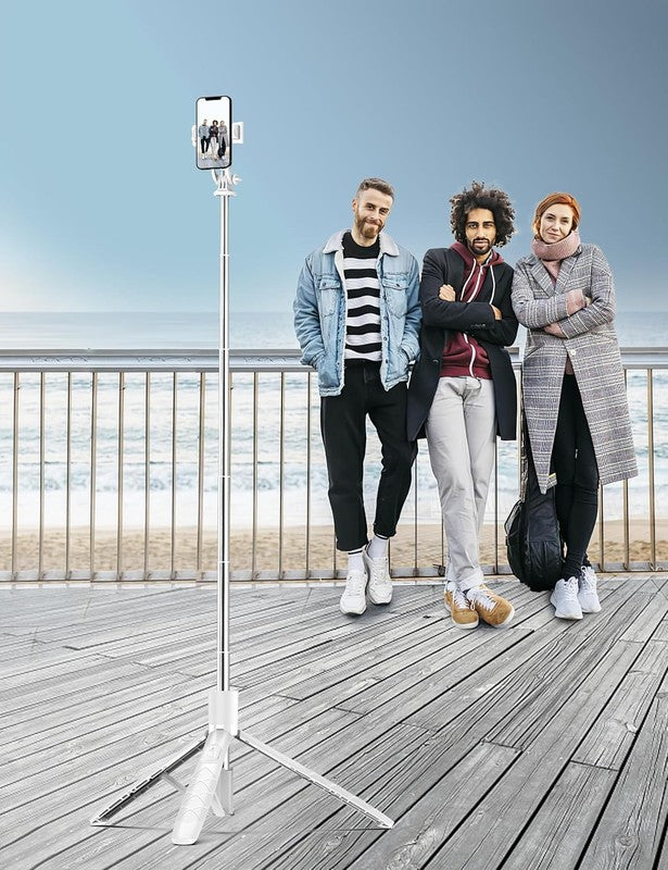 71'' Cell Phone Selfie Stick Tripod Extendable Smartphone Stand w Remote8