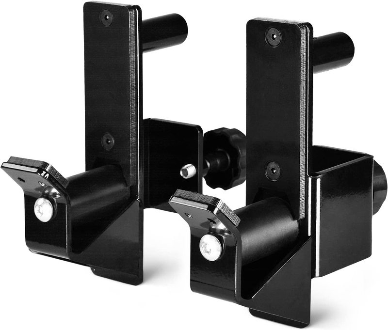 Power Rack J-Hooks Heavy Duty 2x2 Barbell Holders Home Gym0