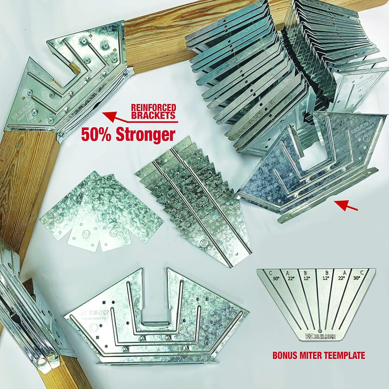 50% Structurally Stronger Truss Design Easy Shed Kit Builds 6'–14’ Widths2