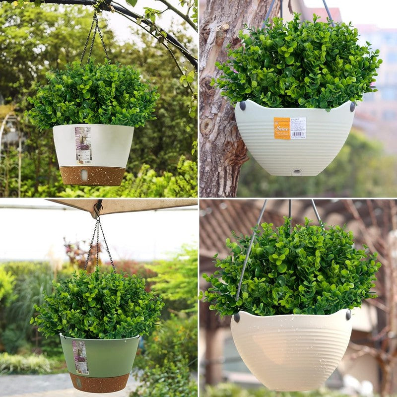 Artificial Greenery Plants Outdoor UV Resistant Fake Plants Boxwood Shrubs Grass3