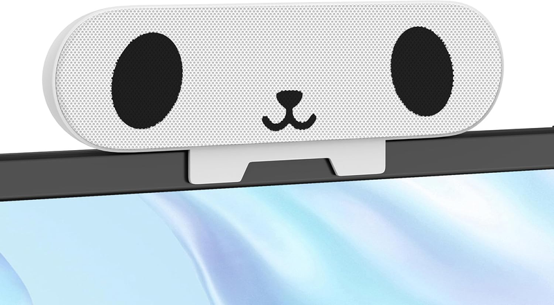 Computer Speaker for Desktop PC Monitor Loud Sound USB Volume Control White7