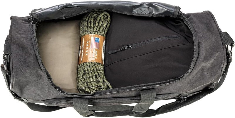 Gym Duffel Bag for Men Sports Duffel Bag with Shoe Compartment (Black Model B)3