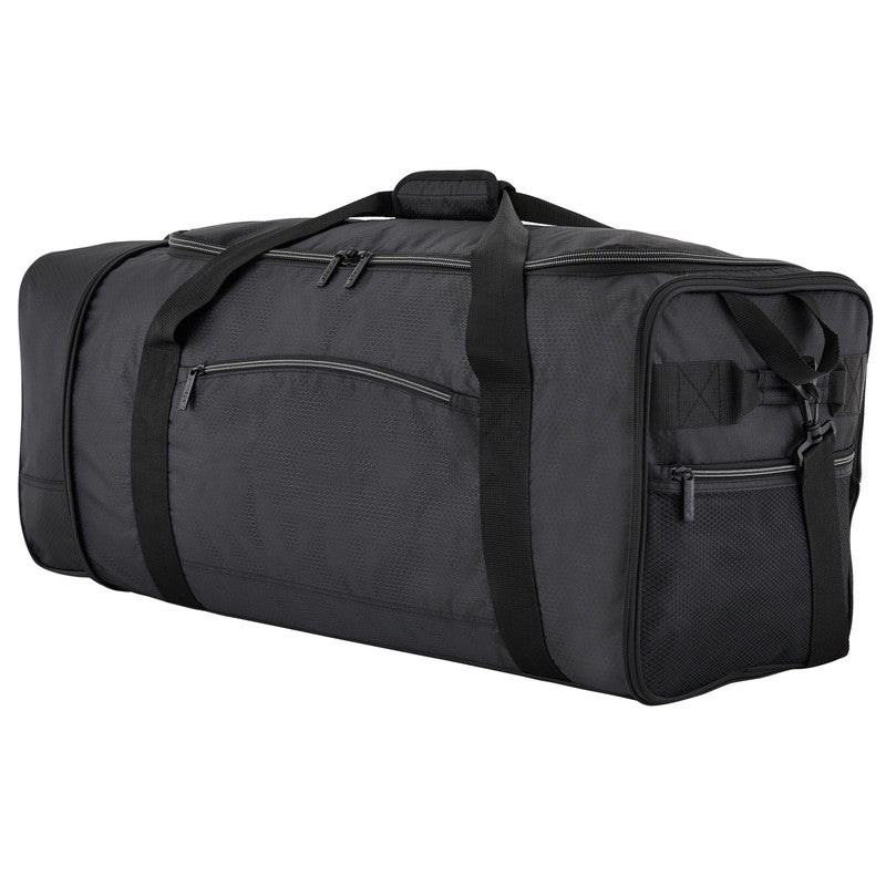 Protégé 32" Large Collapsible Rolling Travel Duffel - Black2