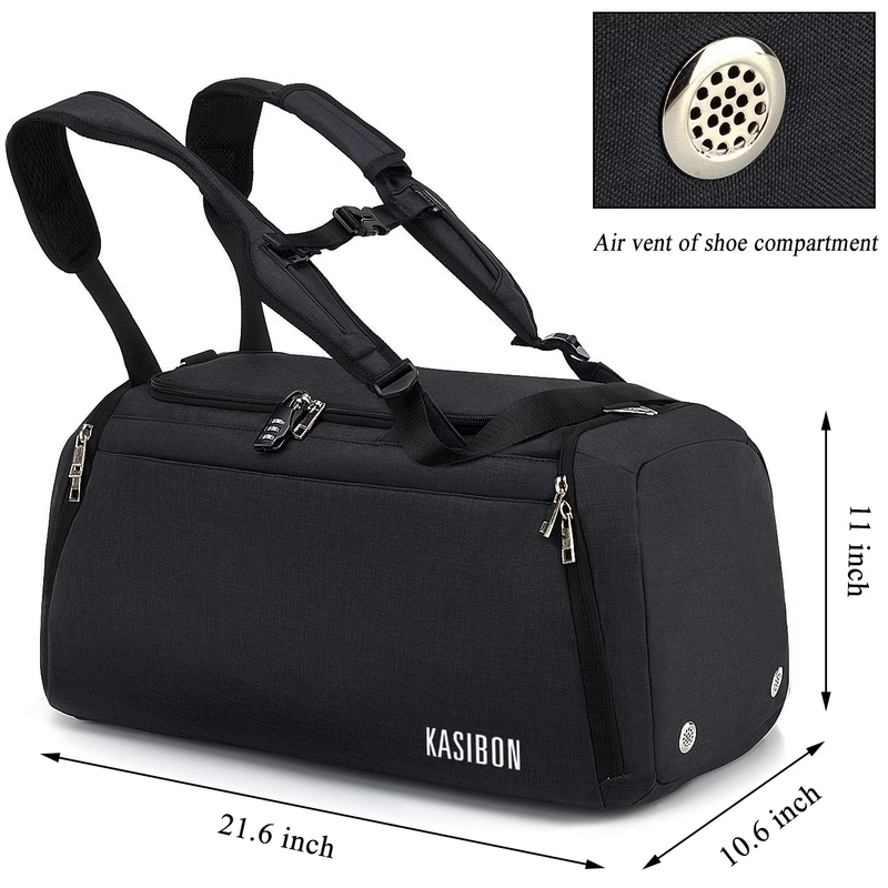 Gym Bag for Men Sports Duffel Bags for Travel 42L Waterproof Gym Duffle Bags4