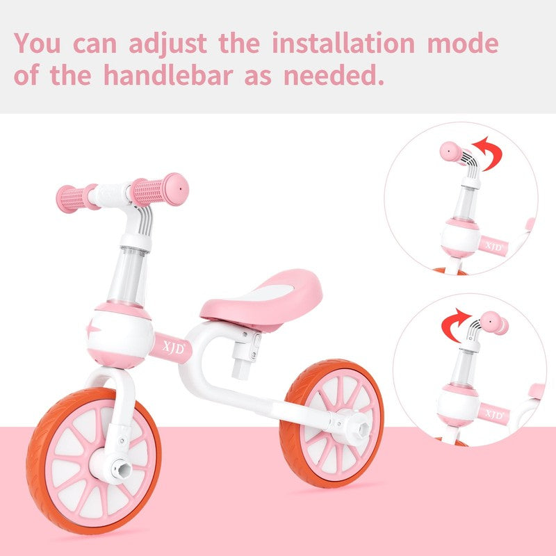 3 In 1 Toddler Tricycle for 1 5 Years Old Boys Girls Toddler Bike Kids Trikes fo2