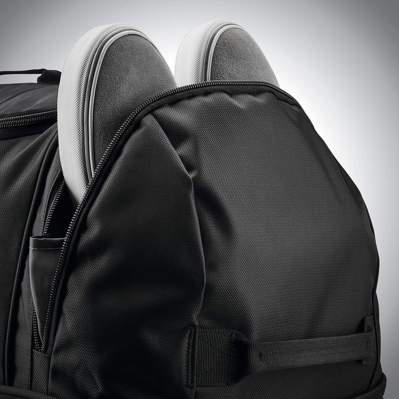 Andante 2 28" Wheeled Duffel Bag Rolling Luggage All Black Travel4
