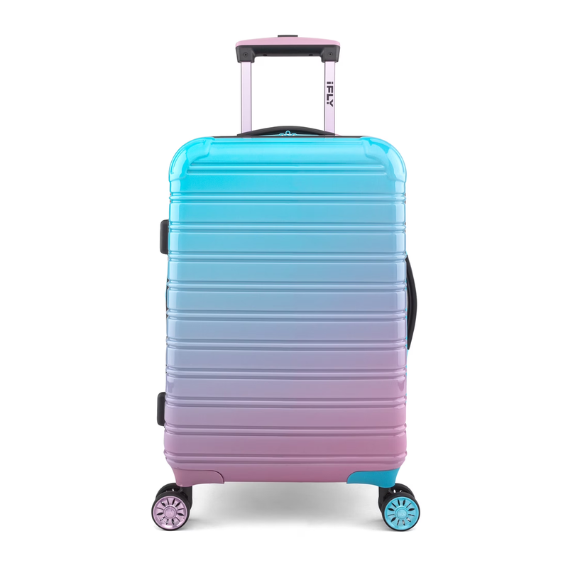 Fibertech 20" Hardside Carry On Suitcase – Expandable Spinner Luggage for Travel0