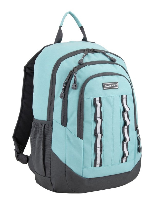 Unisex Pinnacle Sport 19" Laptop Backpack, Aqua Sky3