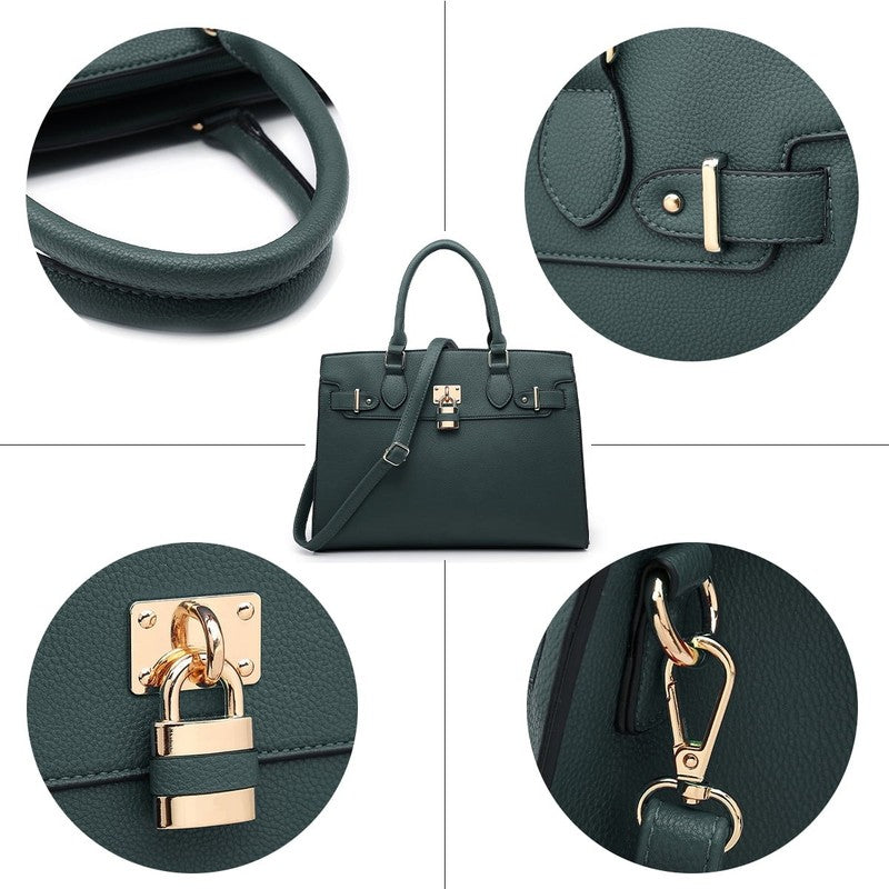 Women Handbag Purse Shoulder Top Handle Satchel Tote Work Bag Clutch6