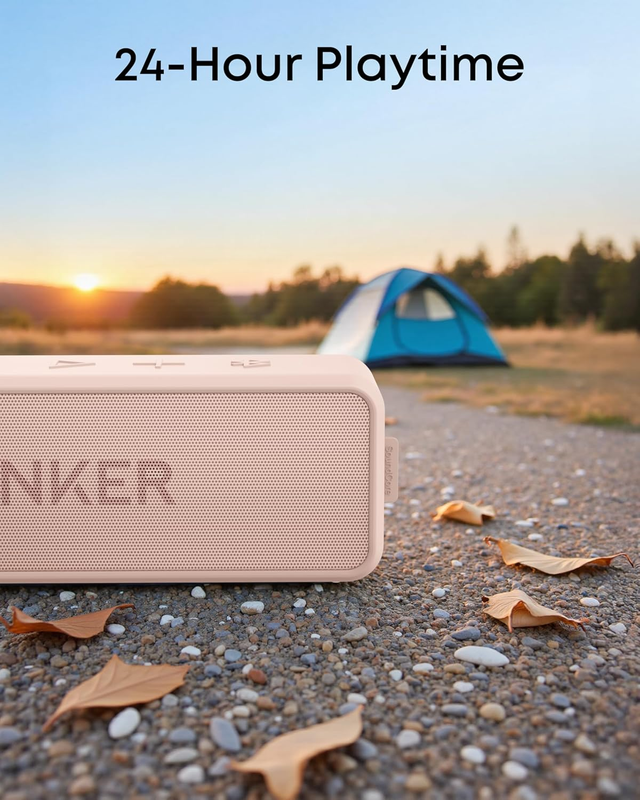 Anker Soundcore 2 Portable Bluetooth Speaker IPX7 Waterproof Bluetooth 56