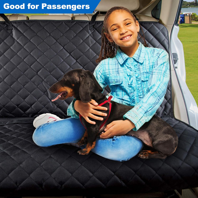 Bench Car Seat Cover Protector   Waterproof, Heavy Duty and Nonslip Pet Car Seat3
