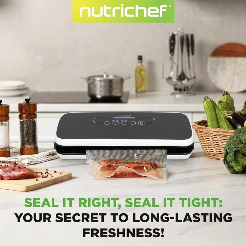Automatic Vacuum Air Sealing System for Food Preservation with Starter Kit, Comp6