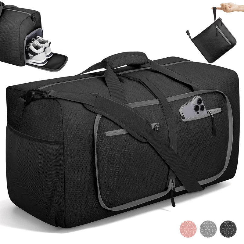 65L Large Durable Duffle Bag for Travel & Gym, Waterproof Tear-Resistant Duffel8