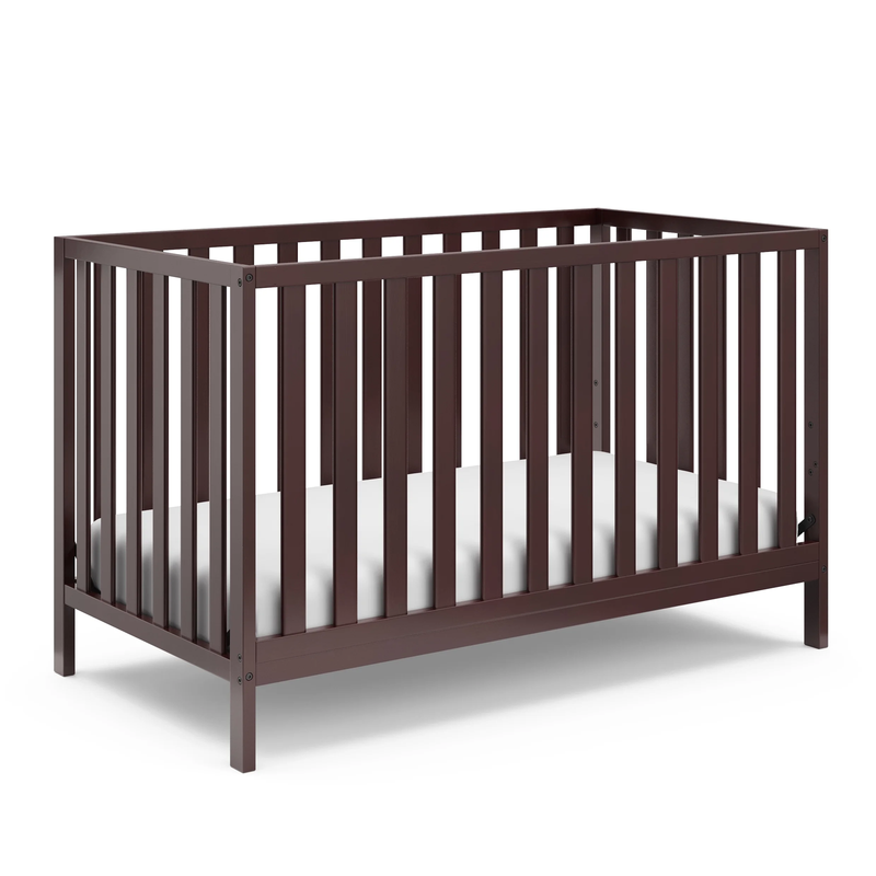 Sunset 4-In-1 Convertible Baby Crib, Espresso1