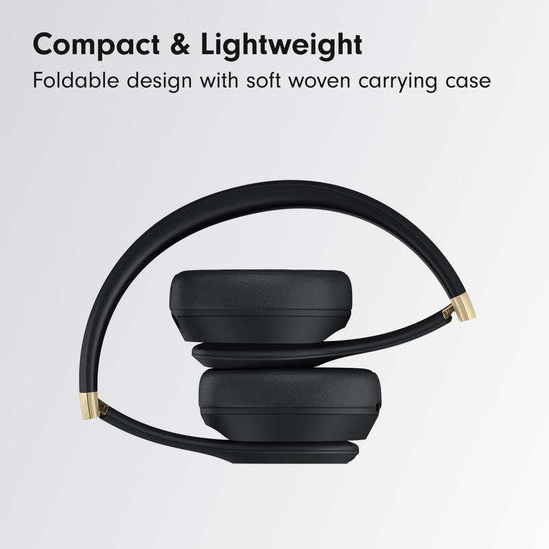 Solo 4 Wireless Bluetooth On Ear Headphones 50Hr Battery Black Gold5