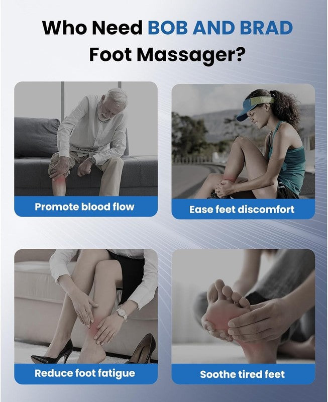 Foot Massager Machine with Heat and Remote, Fits up to Size 14, FSA Eligible HSA3