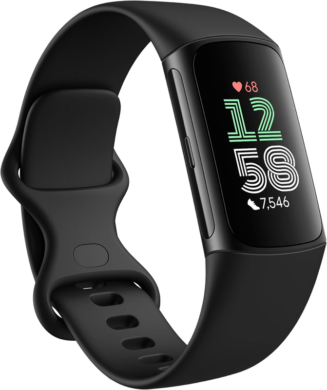 Fitbit Charge 6 Fitness Tracker Google Apps Heart Rate Health Premium0