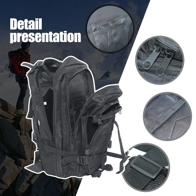 New Travel Backpack Camping Outdoor Camouflage Waterproof High Capacity Sports T1