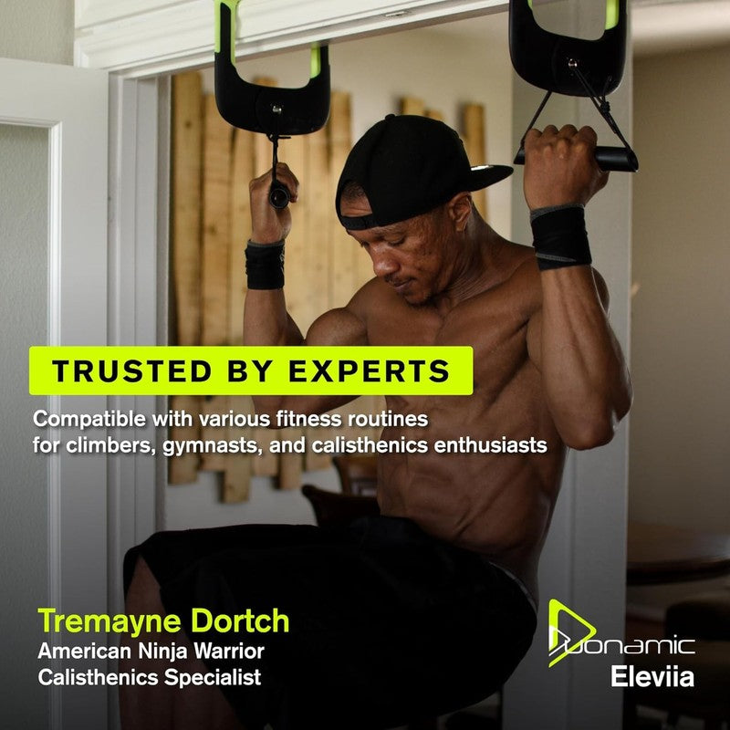 Eleviia: Portable Doorway Pull Up Bar – Lightweight, Travel Ready, 250 Lb Capaci7