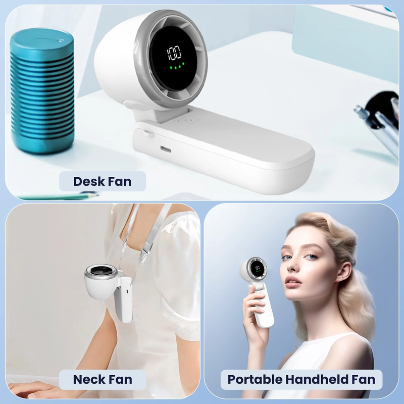ATUPEN Portable Fan, Mini Handheld Fan with 100 Speeds Air Turbo Personal Fan2