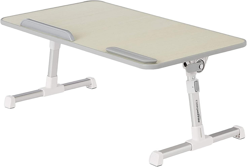 Adjustable Tray Table Lap Desk Fits up to 17 Inch Laptop, Large, 13"X24", Cream8
