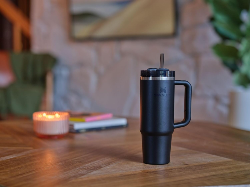 Stanley Quencher H2.0 30oz Tumbler w/ Handle Straw Insulated Black5