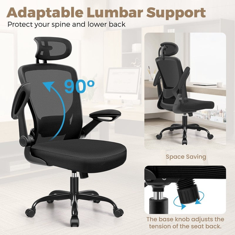 Office Chair Ergonomic Desk Chair, High Back Gaming Chair, Big and Tall Reclinin5