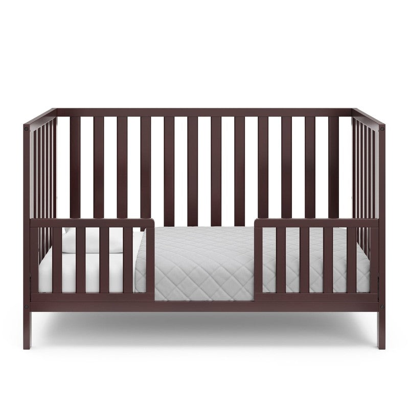 Sunset 4 In 1 Convertible Baby Crib, Espresso5