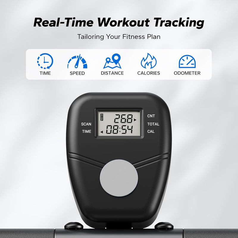 Squat Machine,  R07 2 in 1 Squat Rowing Machine, Easy Setup & Foldable Exercise 7