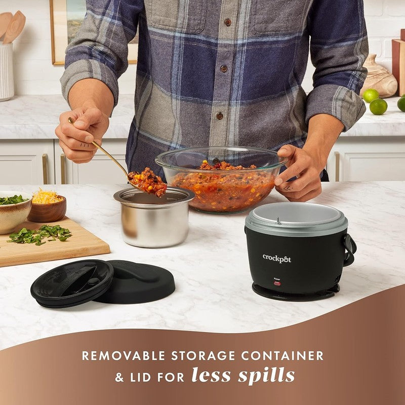 20oz Electric Lunch Box Food Warmer Portable Spill Proof Travel Office4
