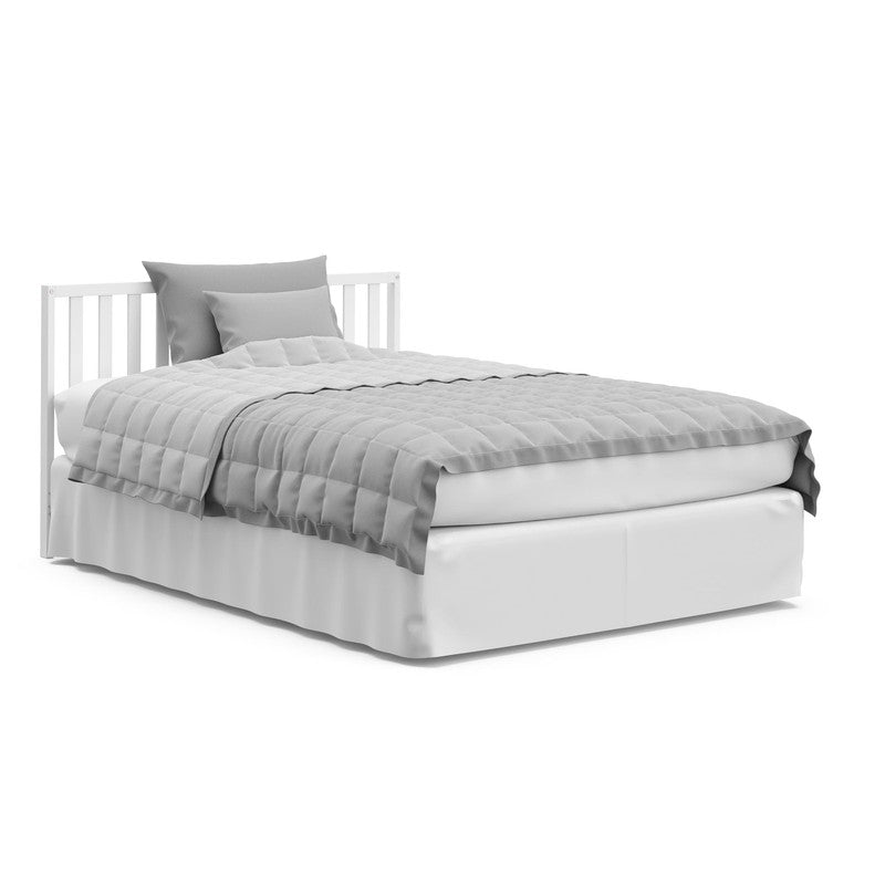 Sunset 5-In-1 Convertible Baby Crib, White7
