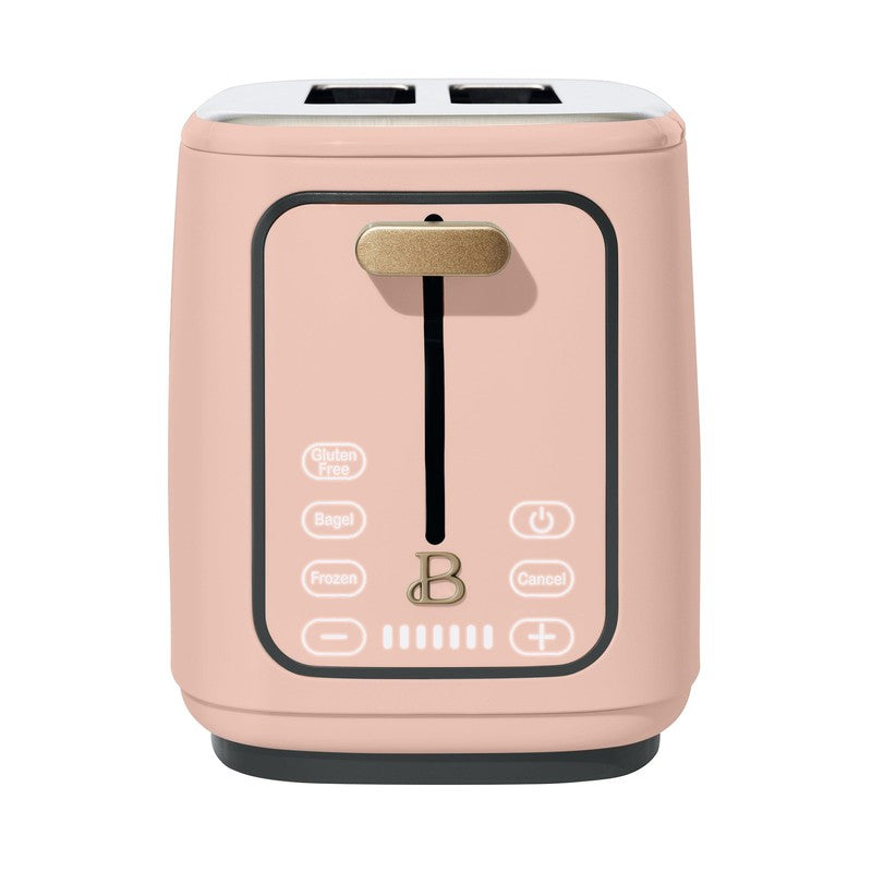 2 Slice Toaster with Touch Activated Display, Rose by Drew Barrymore0