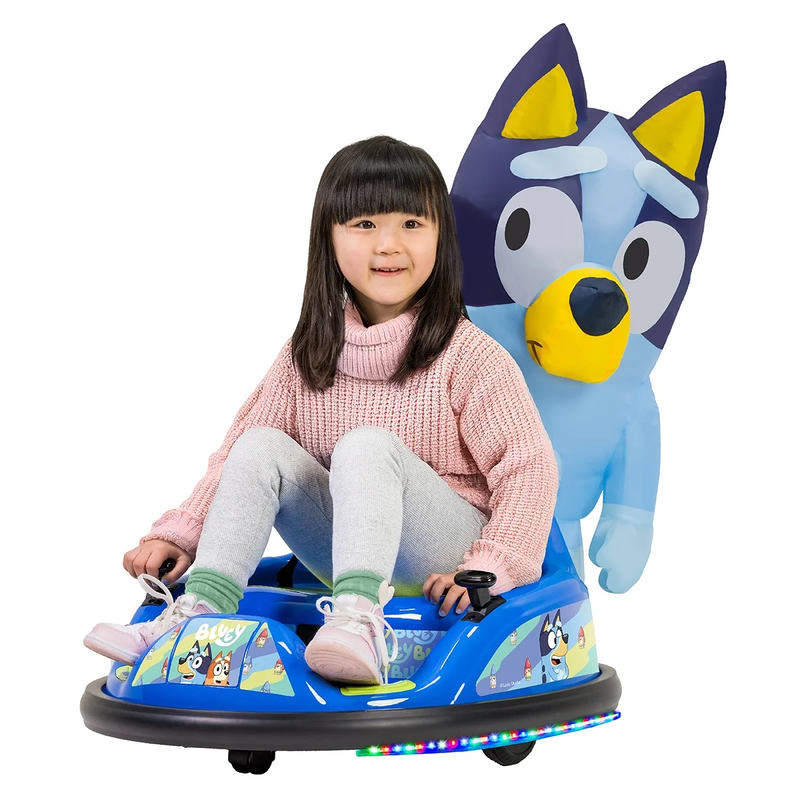 6V Imaginair Ride-On Bumper Car w/ Inflatable Character Toy0