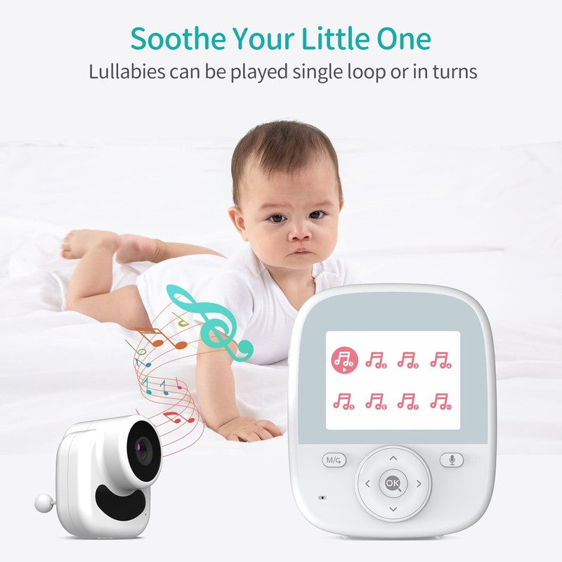 AI Smart 2.8 Video Baby Monitor  Camera & Audio with Cry Detection Night Vision9