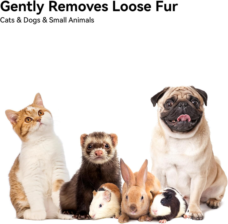 Cat Brush Shedding Cats Long Short Hair Grooming Massage Removes Loose Fur Pet7
