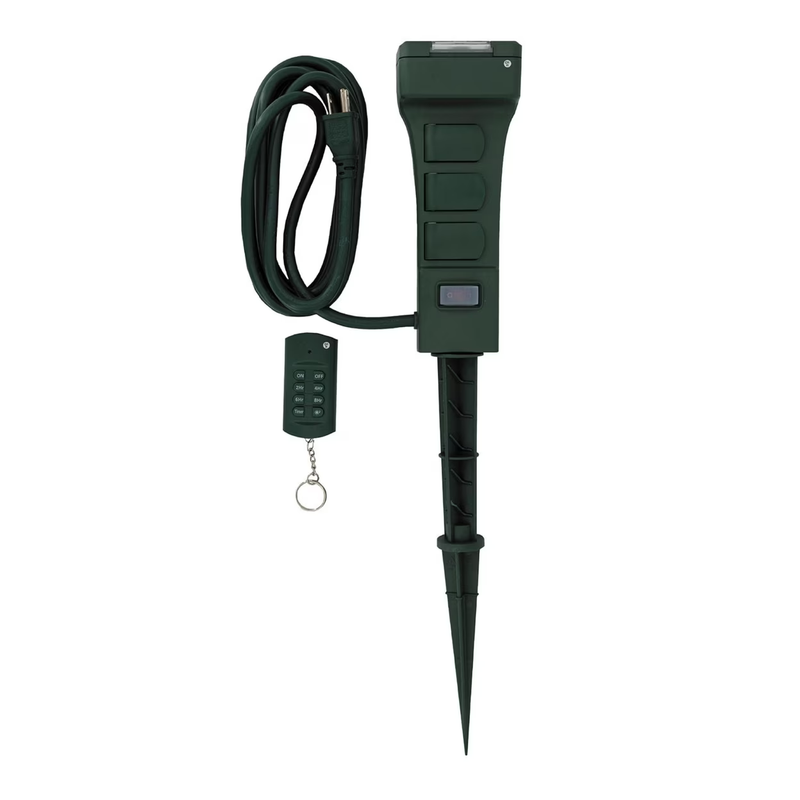 Outdoor Holiday Decor Timer with Remote8